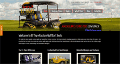 Desktop Screenshot of golfseats.com